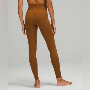 Lululemon align high rise pant 28” copper brown